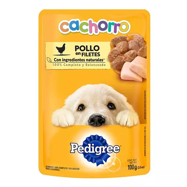 Pedigree Pouche Cachorro De Pollo En Filetes