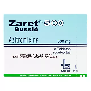 Zaret 500 Mg
