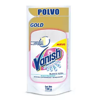Quita Manchas Vanish Polvo Blanco Total X 120 Gr