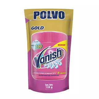 Quita Manchas Vanish Polvo Color X 120 Gr