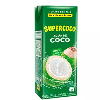 Agua de Coco 200ml - Supercoco