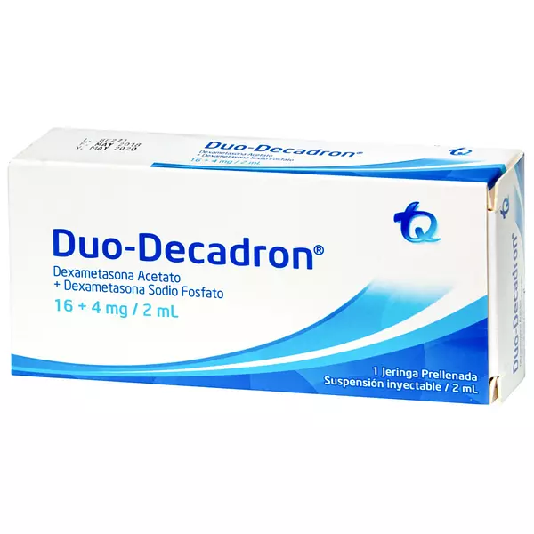 Duo-Decadron Ampolla 16+4 Mg + Jeringa Prellenada