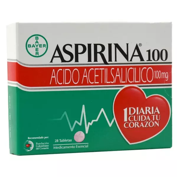 Aspirina 100 Mg