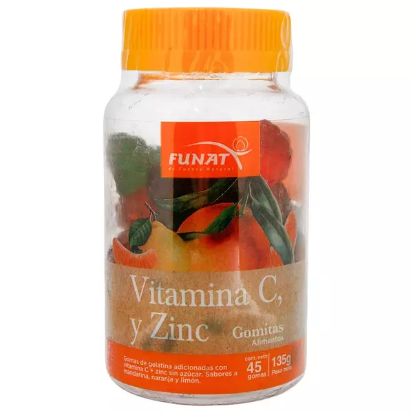 Vitamina C + Zinc Gomas