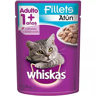 Whiskas Pouche De Atún Para Gato Adulto 1 +Años