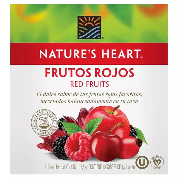 Infusión de Frutos Rojos 17g - Natures Heart