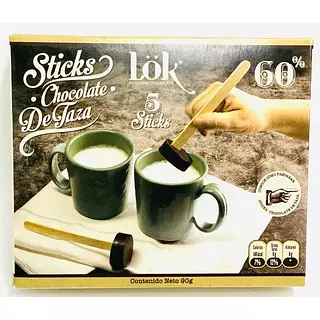 Sticks Chocolate de Taza 90g - Lok