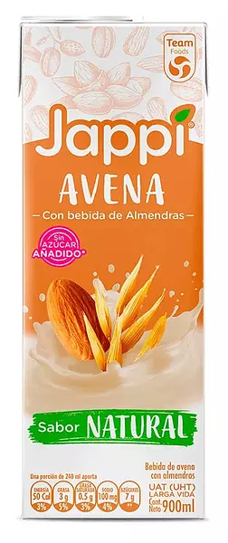 Avena de Almendras 900ml - Jappi