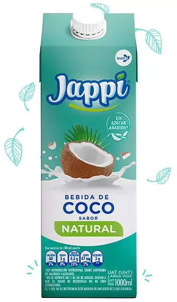 Leche de Coco 1000ml - Jappi