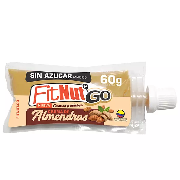 Crema de Almendras 60g - Fitnut Go