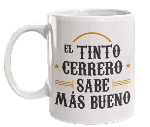 Mug El Cafecito Cerrero Sabe Mas Bueno