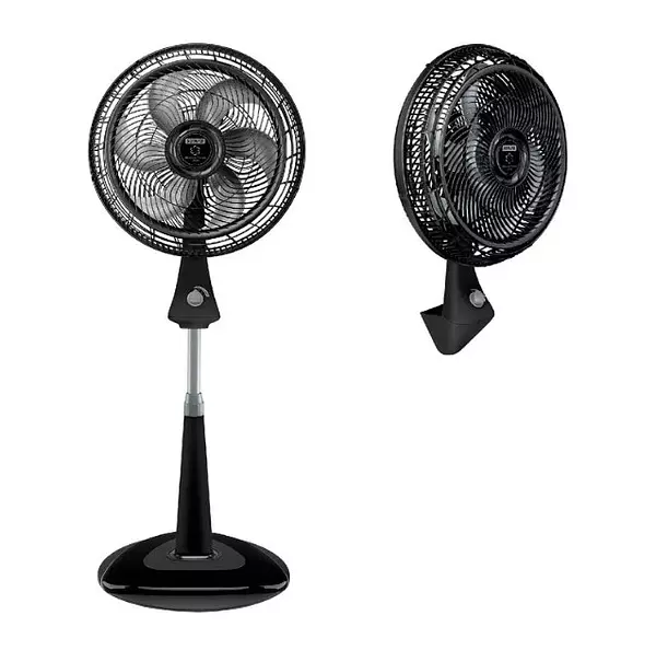 Ventilador Samurái Silence Force Plus 2 En 1 Negro 4101