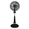 Ventilador Samurái Silence Force Plus 2 En 1 Negro 4101