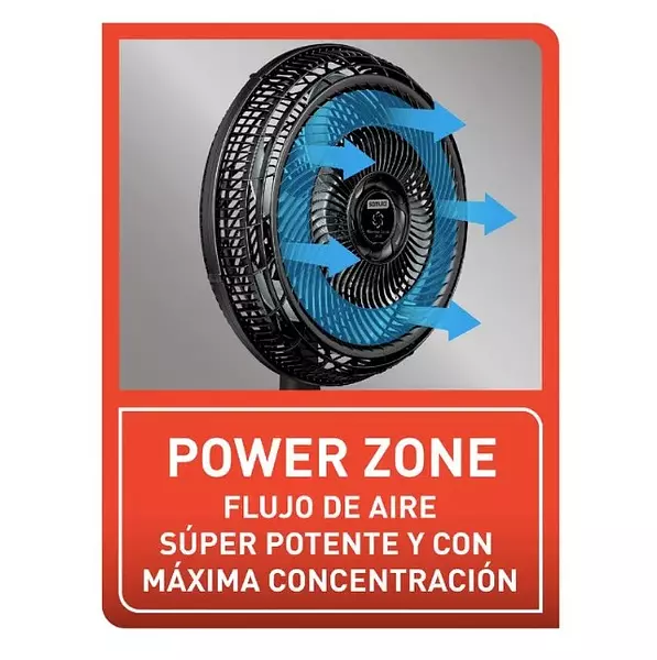 Ventilador Samurái Silence Force Plus 2 En 1 Negro 4101