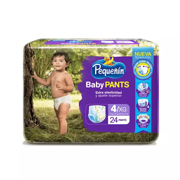 Baby Pants Pequeñín Etapa 4/Xg x 24 Unidades