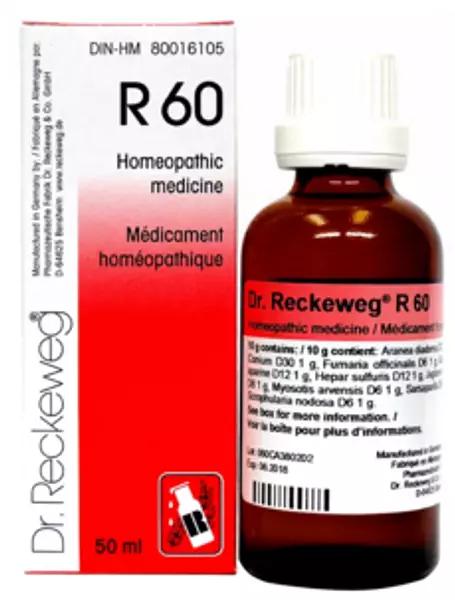 R 60 de Gotas 50ml - Dr. Reckeweg