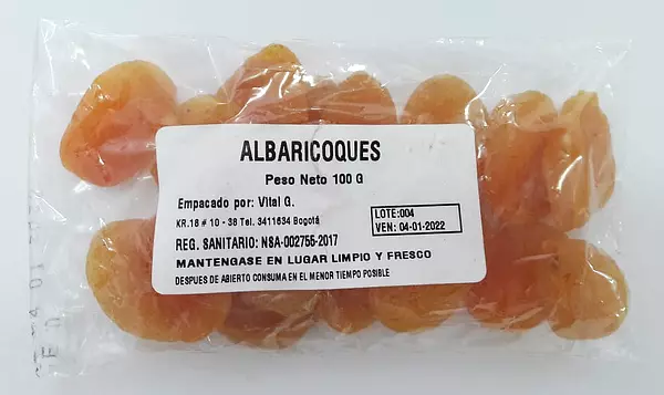 Albaricoques 100g - Impronuts