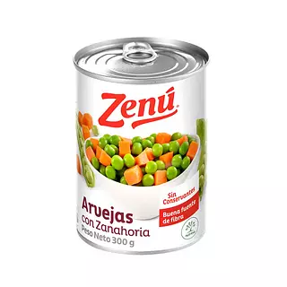 Arveja con Zanahoria Zenu
