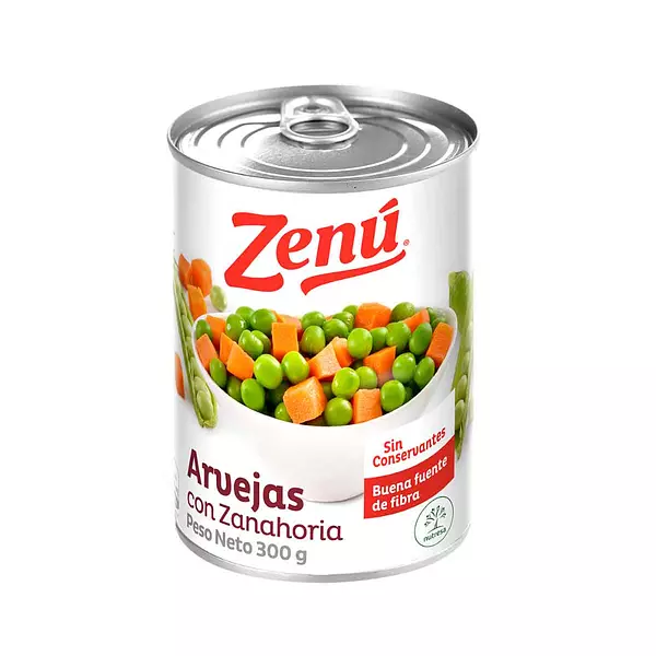 Arveja con Zanahoria Zenu