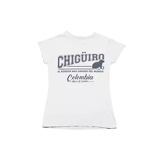Camiseta Chiguiro Talla M para Mujer