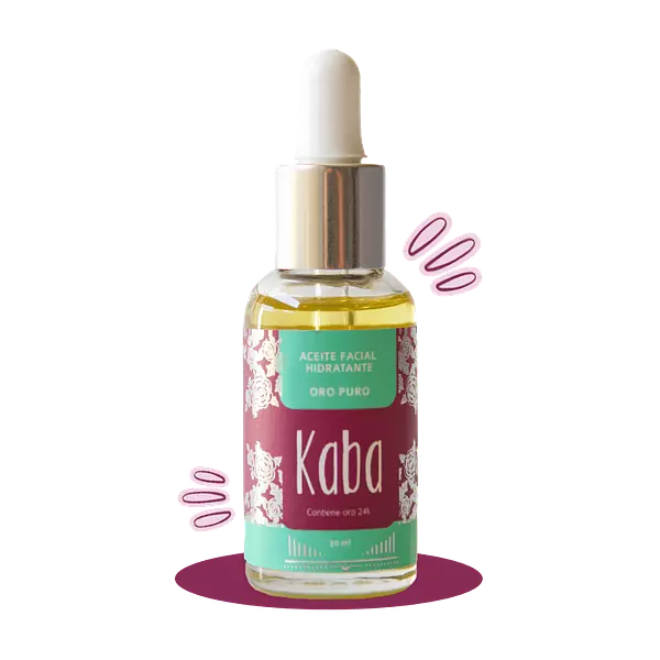 Aceite Facial Oro 24k Kaba