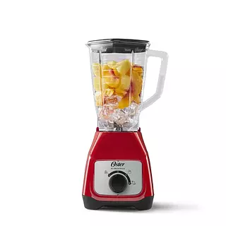 Licuadora Oster Vaso Plástico Roja 2v 8406