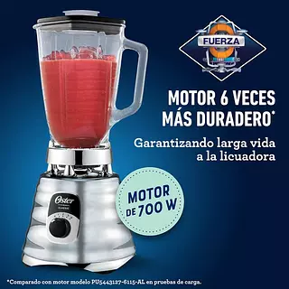 Licuadora Oster Vaso Vidrio Clasic 1,5 Lt 0294
