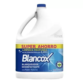 Blanqueador Desinfectante Blancox X 3800 Ml