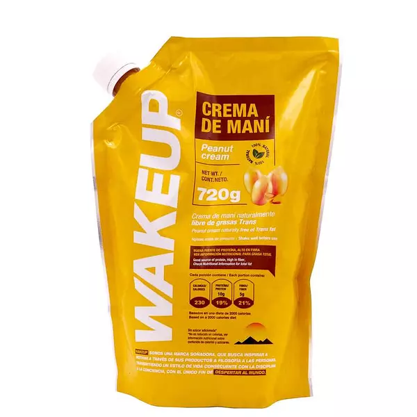 Crema de Mani 720gr - Wake Up