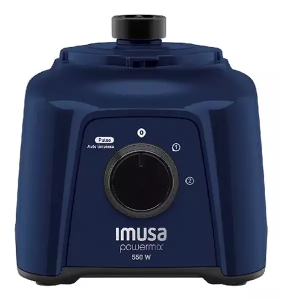 Licuadora Imusa Power Mix Plus V. Pástico 2v Azul 5604