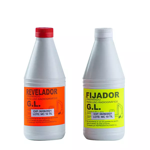 Kit Liquido Revelador + Fijador