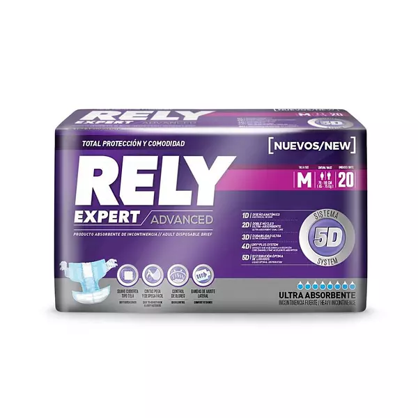 Pañales Rely Advanced Talla M