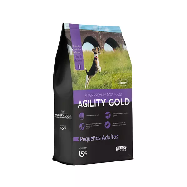 Agility Gold Pequeños Adultos 1.5 Kg