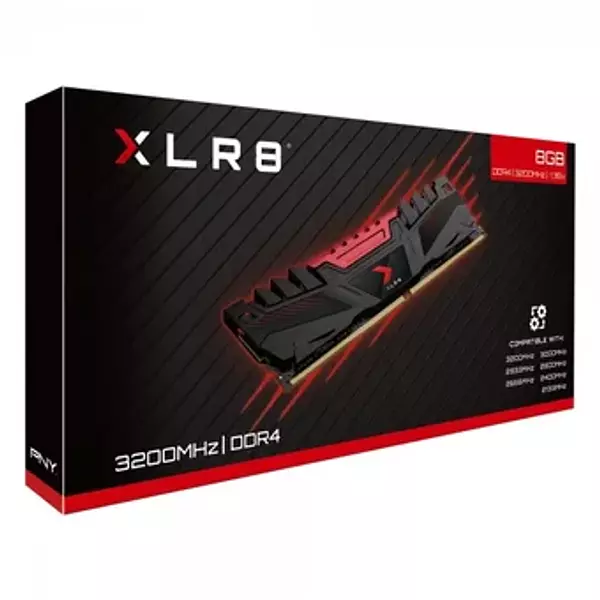 Memora Ram Ddr4 8g 3200mhz Pny Xlr8 Rgb