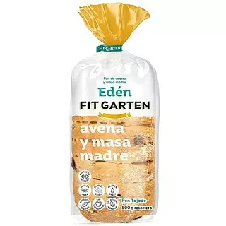 Pan Eden Nativo 100% Avena 450gr - Fit Garten