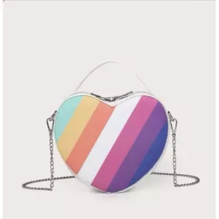 Bolso Corazón Multicolor