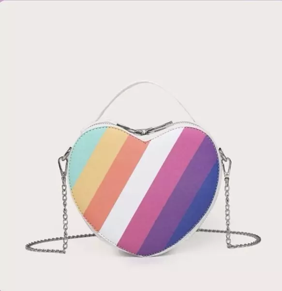 Bolso Corazón Multicolor