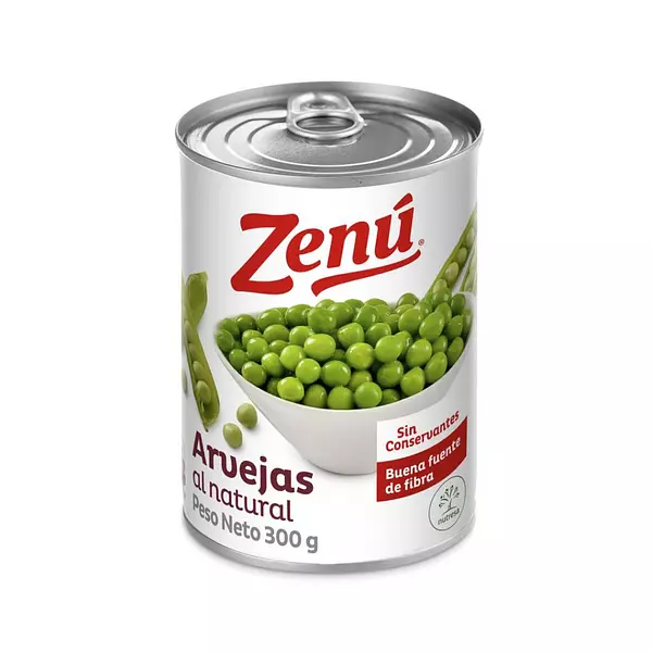 Arveja Natural Zenu Por 300 Gr