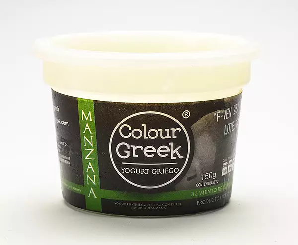 Yogurt Entero con Dulce Griego Sabor Manzana - Colour Greek