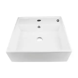 Lavamanos Cuadrado Rebo Base 45x32