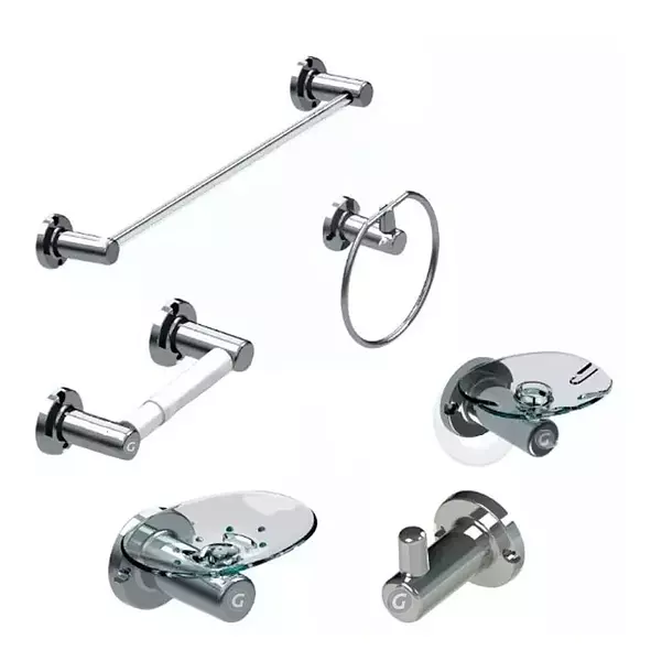 Accesorio Baño Met Status X6 Cro