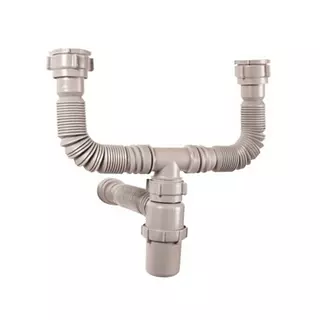 Sifon Doble Flexible