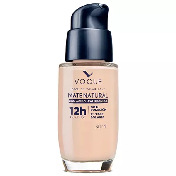 Base De Maquillaje Vogue Mate Natural