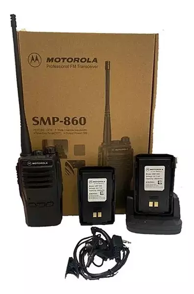Pareja De Radios Smp-860 Motorola