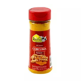 Curcuma Molida de Polvo 60g - Karavansay