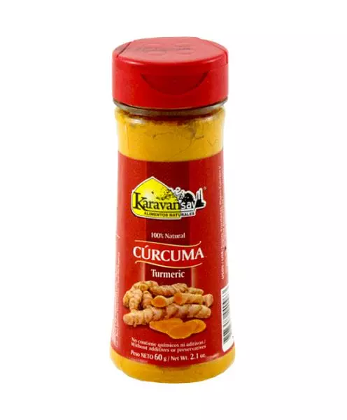 Curcuma Molida de Polvo 60g - Karavansay