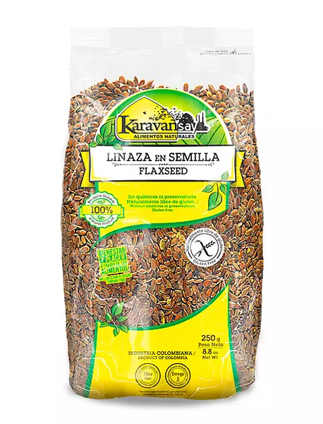 Linaza de Semilla 250g - Karavansay