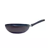 Wok Antihaderente Everhouse Tipo Piedra 24 Cm Sin Tapa 2435