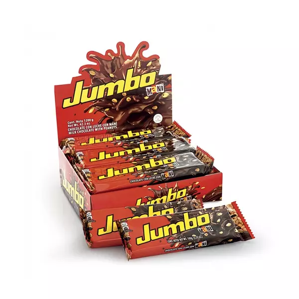 Chocolatina Jet Jumbo Maní