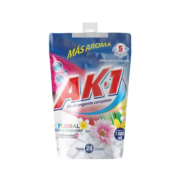 Detergente Ak-1 Liquido Floral